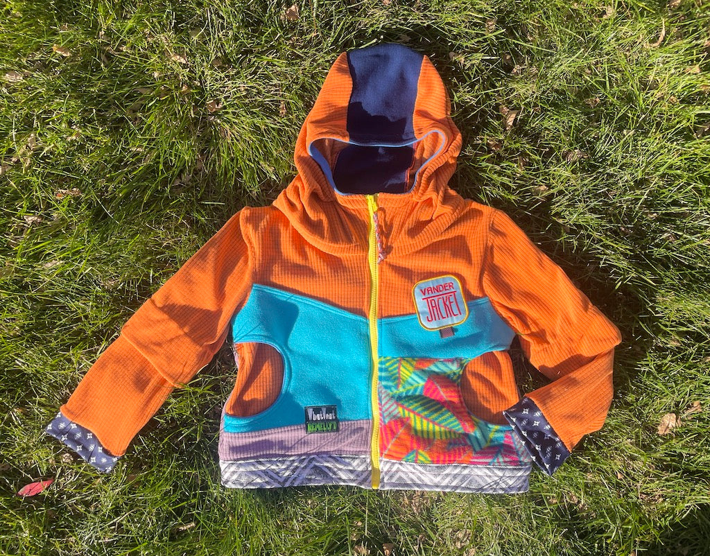 KIDS Zebu 6-10 - Vander Jacket | Handmade Eco-Friendly Garments Designed For Runners