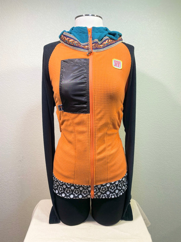 Gardenia Size XL ReMelly'd! - Vander Jacket | Handmade Eco-Friendly Garments Designed For Runners