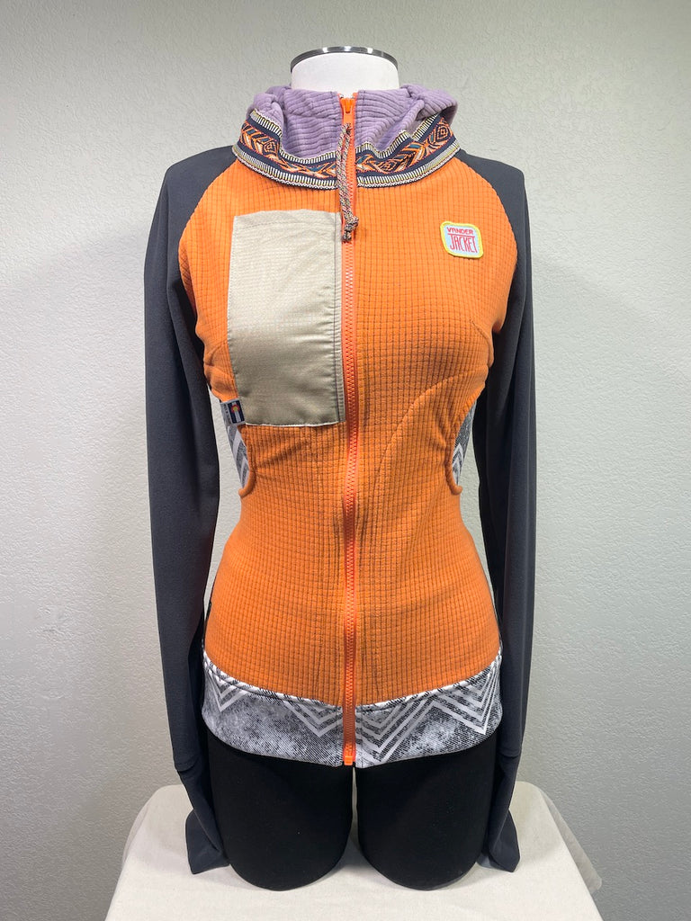 Bing Cherry Size XS ReMelly'd! - Vander Jacket | Handmade Eco-Friendly Garments Designed For Runners
