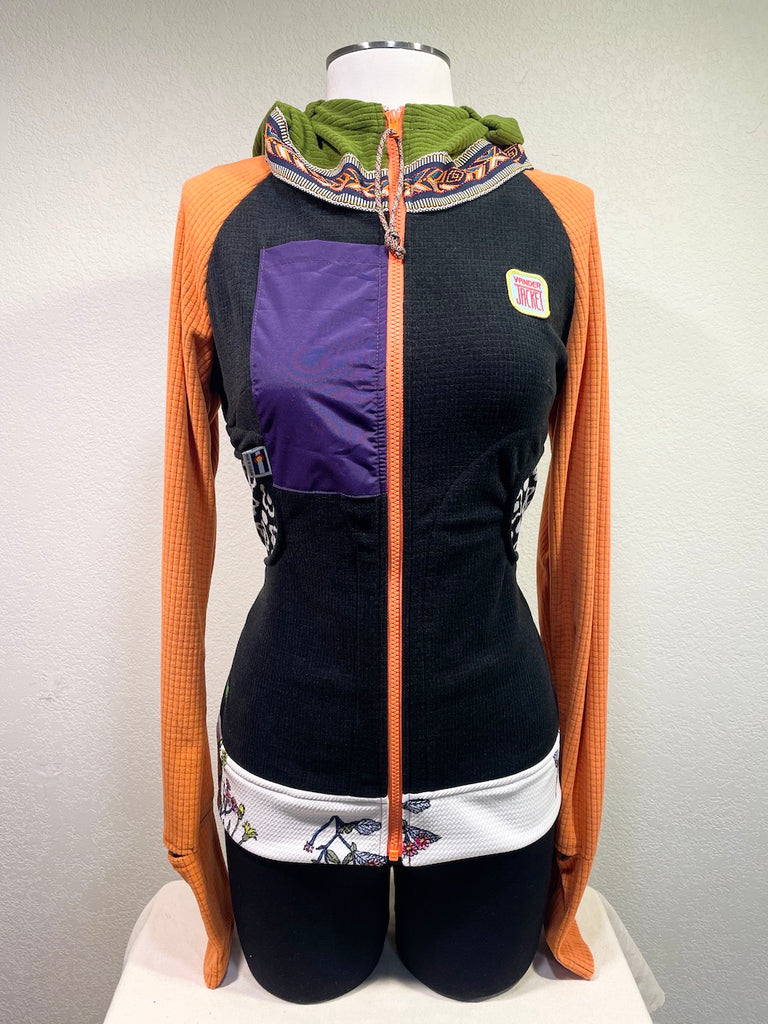 Blackberry Size XS ReMelly'd! - Vander Jacket | Handmade Eco-Friendly Garments Designed For Runners