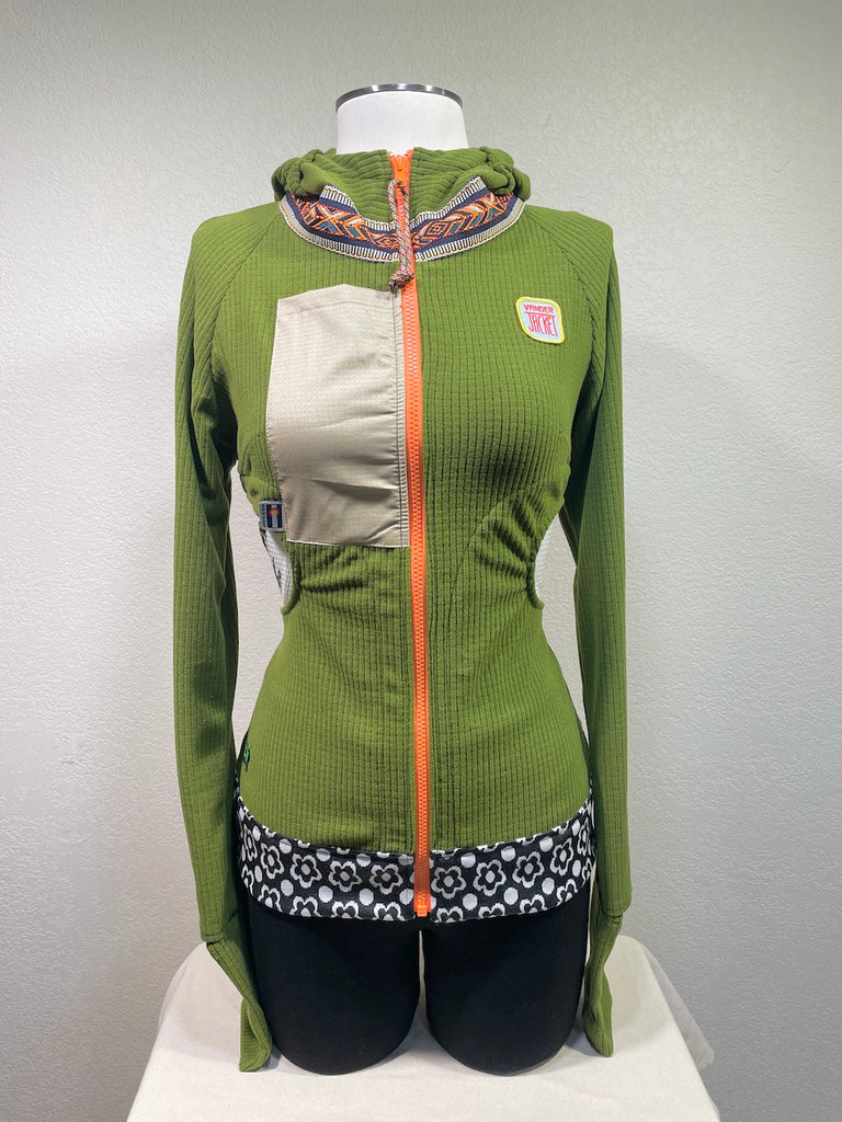 Boston Ivy Size XS ReMelly'd! - Vander Jacket | Handmade Eco-Friendly Garments Designed For Runners