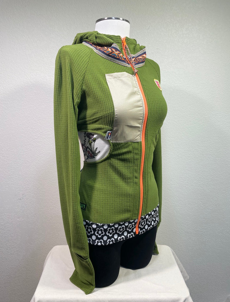 Boston Ivy Size XS ReMelly'd! - Vander Jacket | Handmade Eco-Friendly Garments Designed For Runners