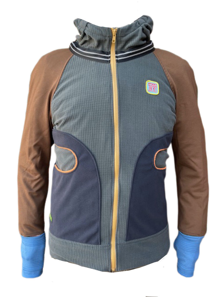 Pokeweed Size L ReMelly'd! - Vander Jacket | Handmade Eco-Friendly Garments Designed For Runners