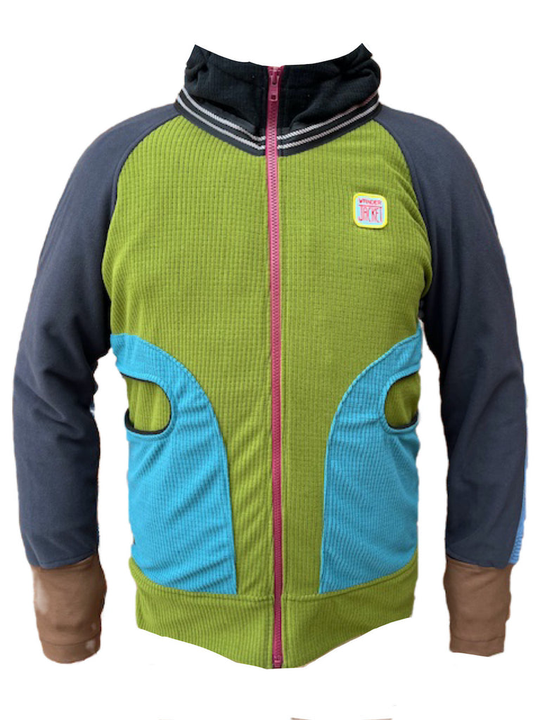 Rhubarb Size XL ReMelly'd! - Vander Jacket | Handmade Eco-Friendly Garments Designed For Runners