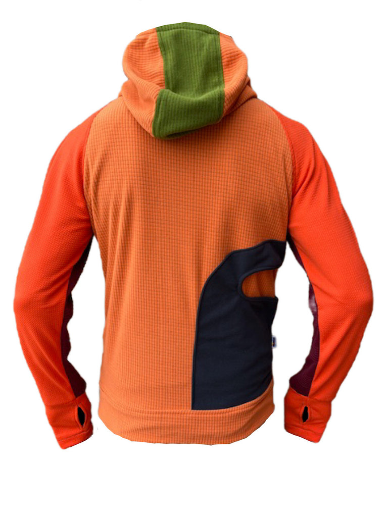 Autumn Blaze, Size S - Vander Jacket | Handmade Eco-Friendly Garments Designed For Runners