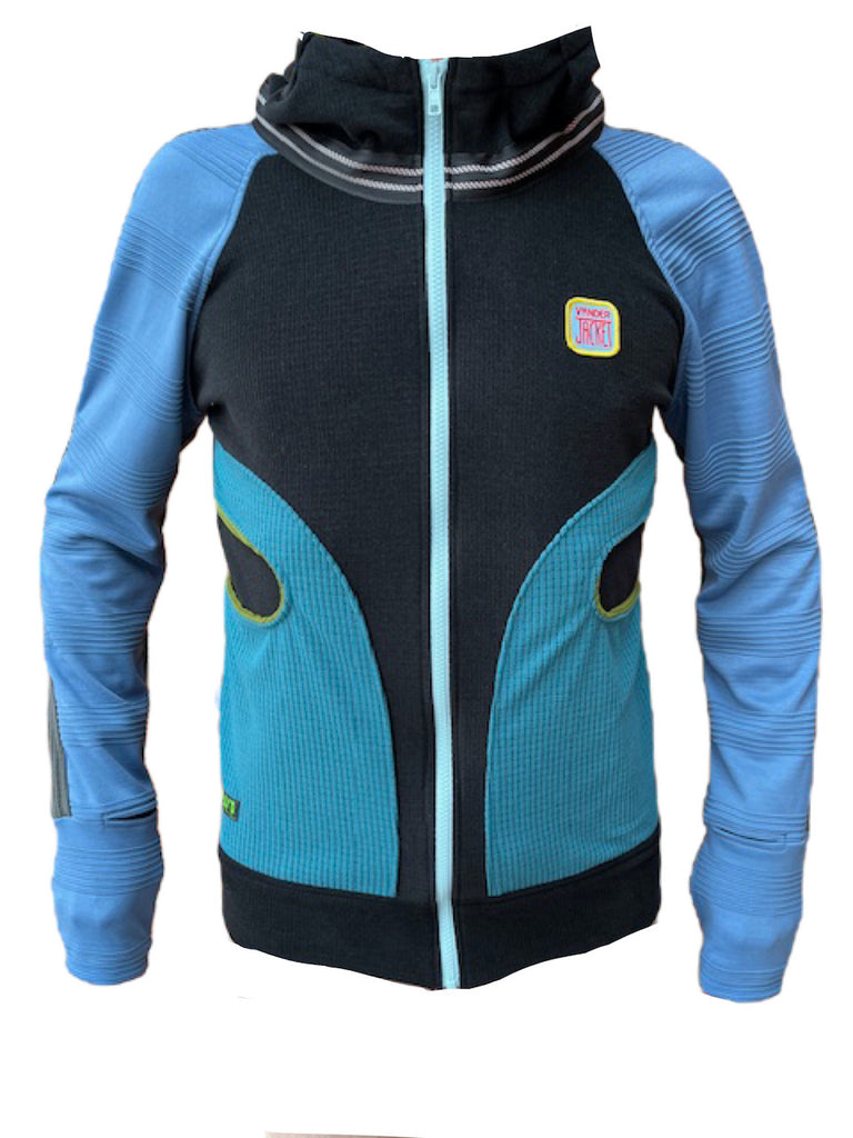 Agapanthus Size S ReMelly'd! - Vander Jacket | Handmade Eco-Friendly Garments Designed For Runners