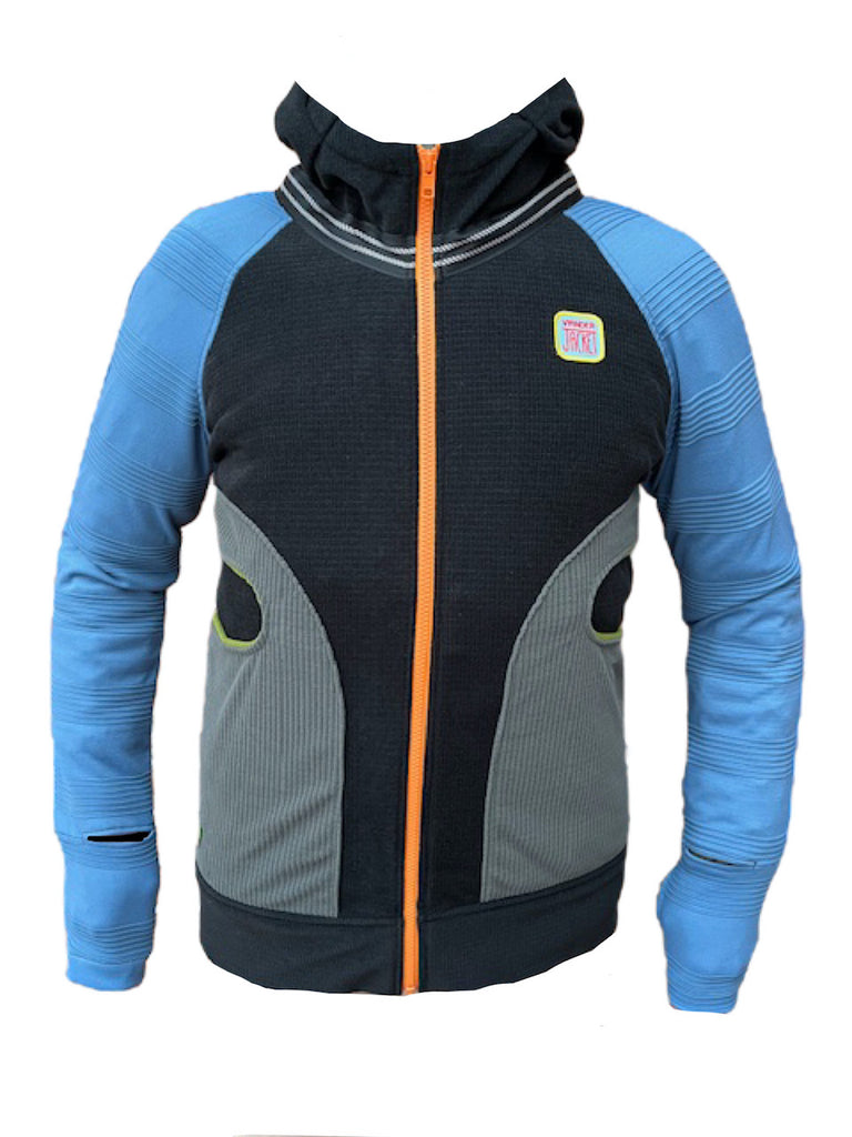 Calico Aster Size M ReMelly'd! - Vander Jacket | Handmade Eco-Friendly Garments Designed For Runners