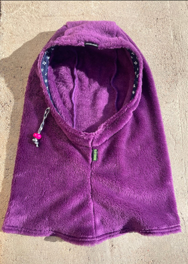 BALACLAVA Purple ReMelly'd! - Vander Jacket | Handmade Eco-Friendly Garments Designed For Runners