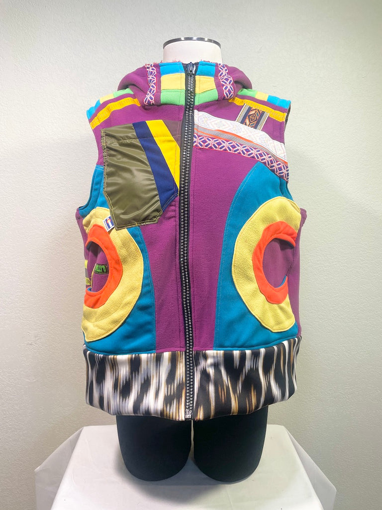 ORIGINAL VEST 2080 Size L ReMelly'd! - Vander Jacket | Handmade Eco-Friendly Garments Designed For Runners