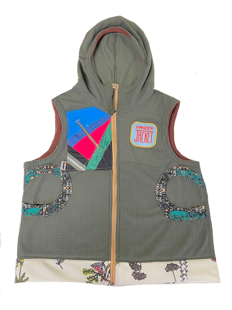 ORIGINAL VEST 2091 Size M ReMelly'd! - Vander Jacket | Handmade Eco-Friendly Garments Designed For Runners