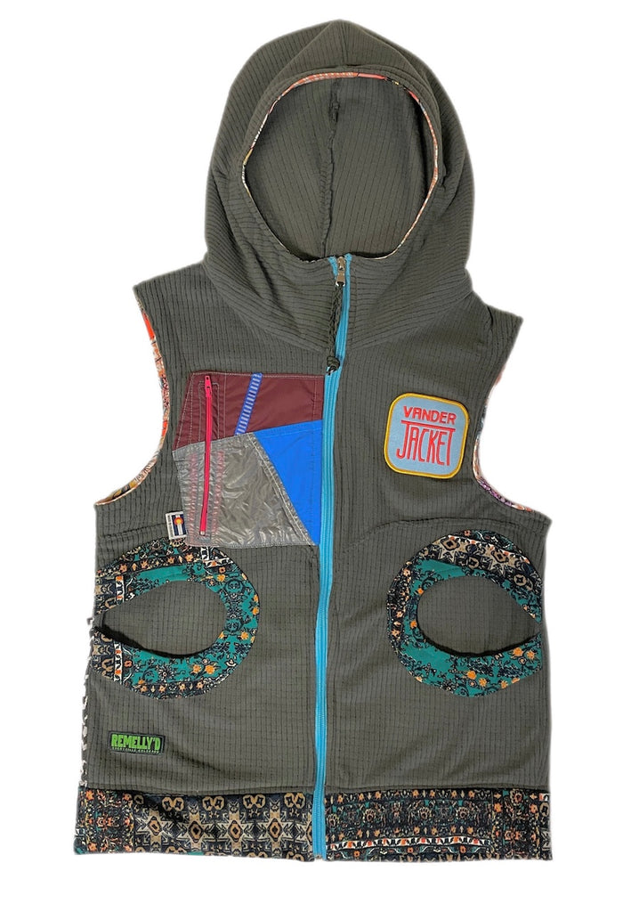 ORIGINAL VEST 2089 Size XS ReMelly'd! - Vander Jacket | Handmade Eco-Friendly Garments Designed For Runners