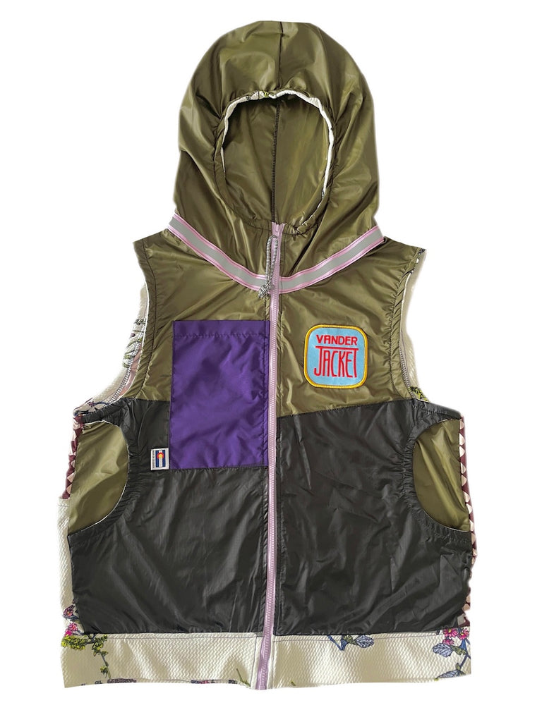VEST Aronia Size XXS & XS - Vander Jacket | Handmade Eco-Friendly Garments Designed For Runners