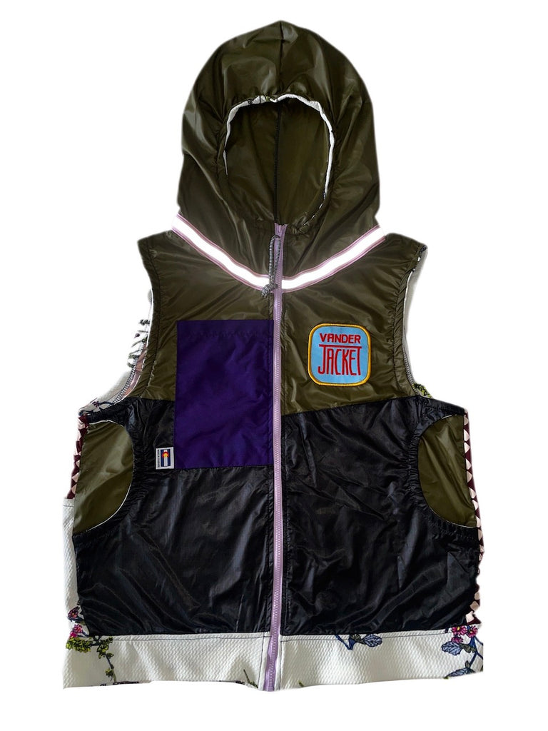 VEST Aronia Size XXS & XS - Vander Jacket | Handmade Eco-Friendly Garments Designed For Runners