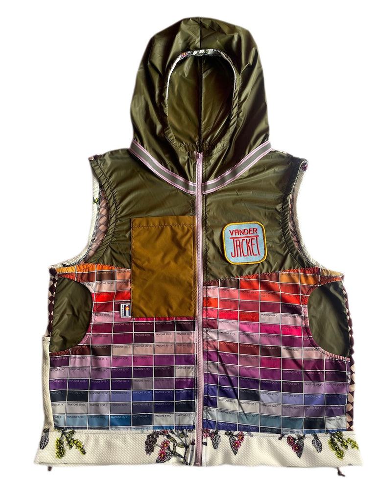 VEST Color Choreo Sizes M & L - Vander Jacket | Handmade Eco-Friendly Garments Designed For Runners