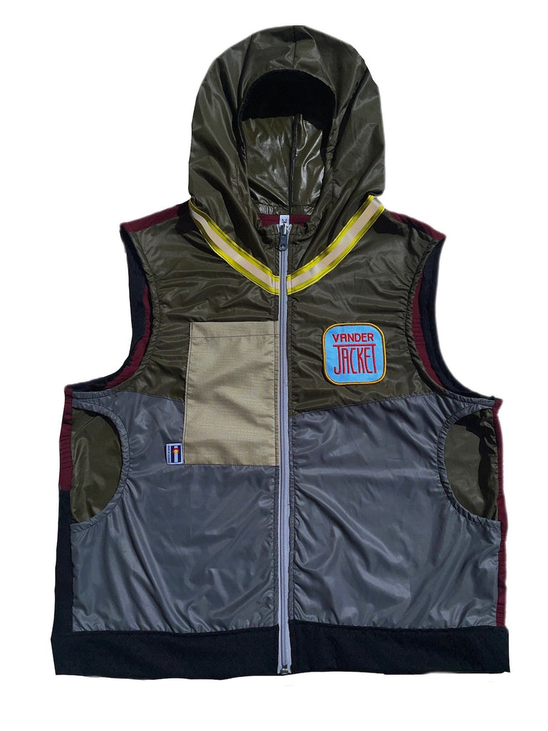 VEST Trident Maple Vest Size M, L - Vander Jacket | Handmade Eco-Friendly Garments Designed For Runners