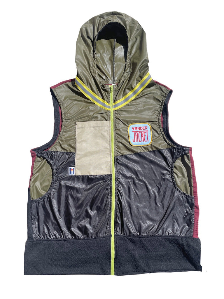 Vest Quinoa Size M, L - Vander Jacket | Handmade Eco-Friendly Garments Designed For Runners