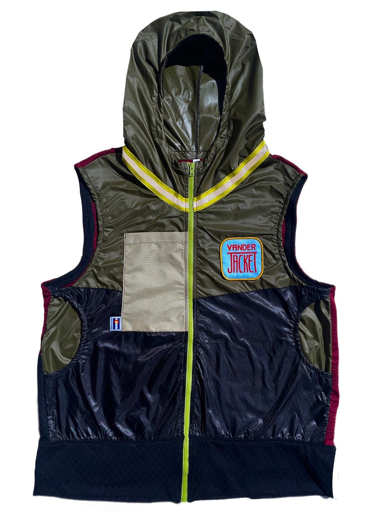 Vest Quinoa Size M, L - Vander Jacket | Handmade Eco-Friendly Garments Designed For Runners
