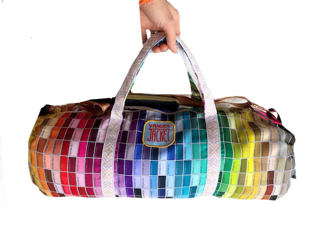 Colorful Character Duffle - Vander Jacket | Handmade Eco-Friendly Garments Designed For Runners