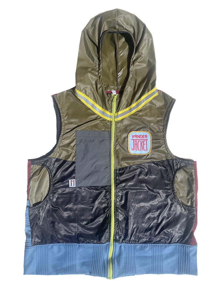 VEST Lucky Juniper L - Vander Jacket | Handmade Eco-Friendly Garments Designed For Runners