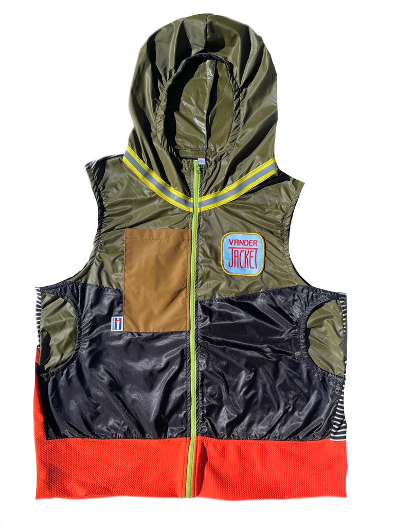 VEST River Birch Size L - Vander Jacket | Handmade Eco-Friendly Garments Designed For Runners