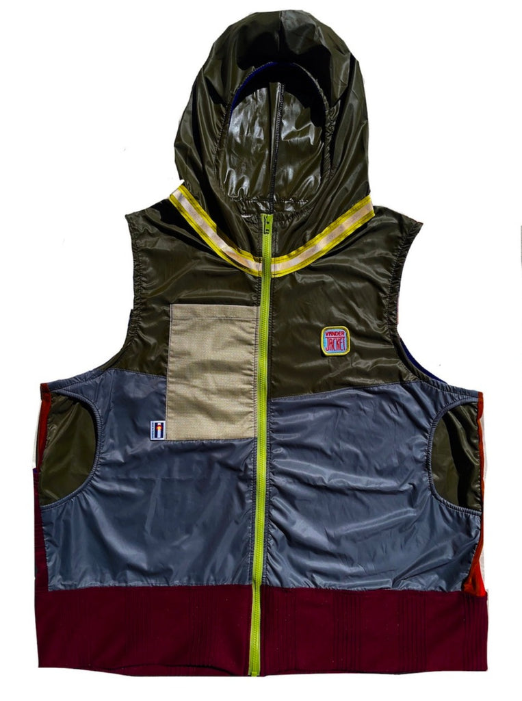Vest Rocky Mountain Size S, XL - Vander Jacket | Handmade Eco-Friendly Garments Designed For Runners