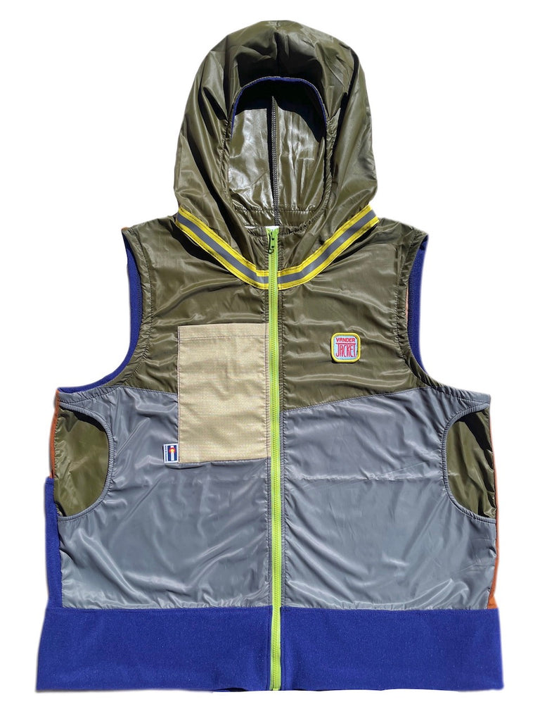 Vest Ruscus Size S, XL - Vander Jacket | Handmade Eco-Friendly Garments Designed For Runners