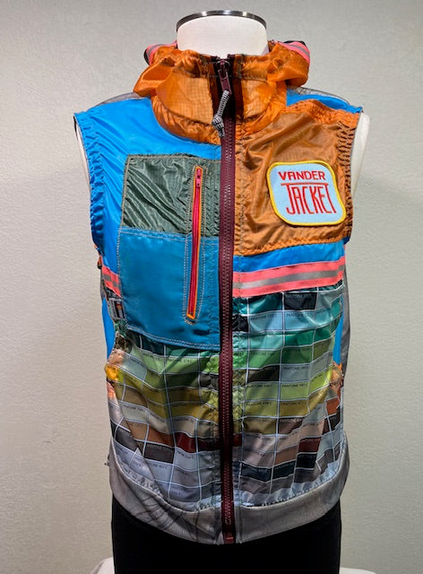 ORIGINAL VEST 2104 Size XS - Vander Jacket | Handmade Eco-Friendly Garments Designed For Runners