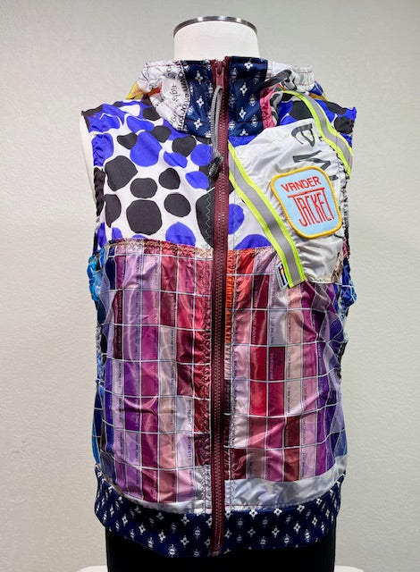 ORIGINAL VEST 2102 Size L - Vander Jacket | Handmade Eco-Friendly Garments Designed For Runners