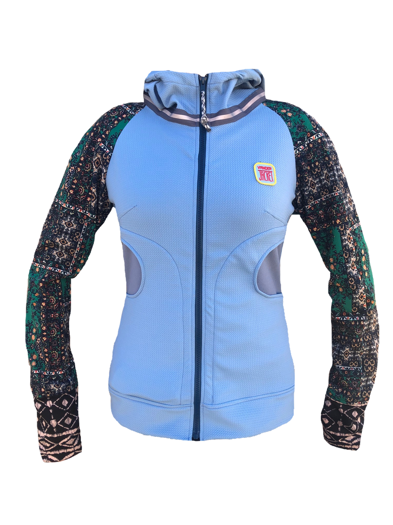 DML 15 Clear Stream Sizes XS, S & M - Vander Jacket | Handmade Eco-Friendly Garments Designed For Runners