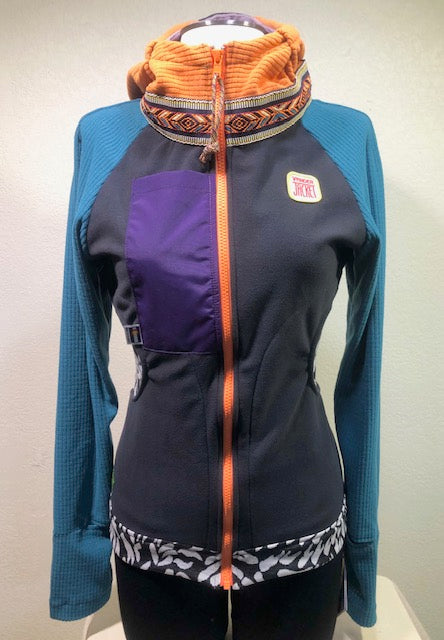 Amaryllis Size XXS ReMelly'd! - Vander Jacket | Handmade Eco-Friendly Garments Designed For Runners