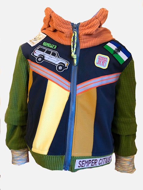 KIDS Impala Size 4-6 - Vander Jacket | Handmade Eco-Friendly Garments Designed For Runners