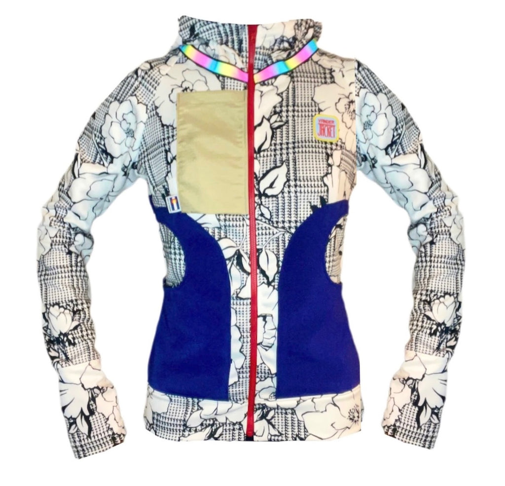 Style 1 Petal Rebel, Women's Denver Micro Line - Vander Jacket | Handmade Eco-Friendly Garments Designed For Runners