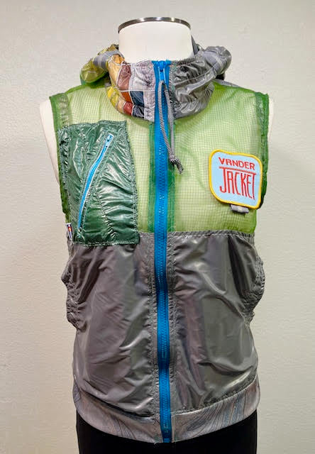 ORIGINAL VEST 2103 Size XS - Vander Jacket | Handmade Eco-Friendly Garments Designed For Runners