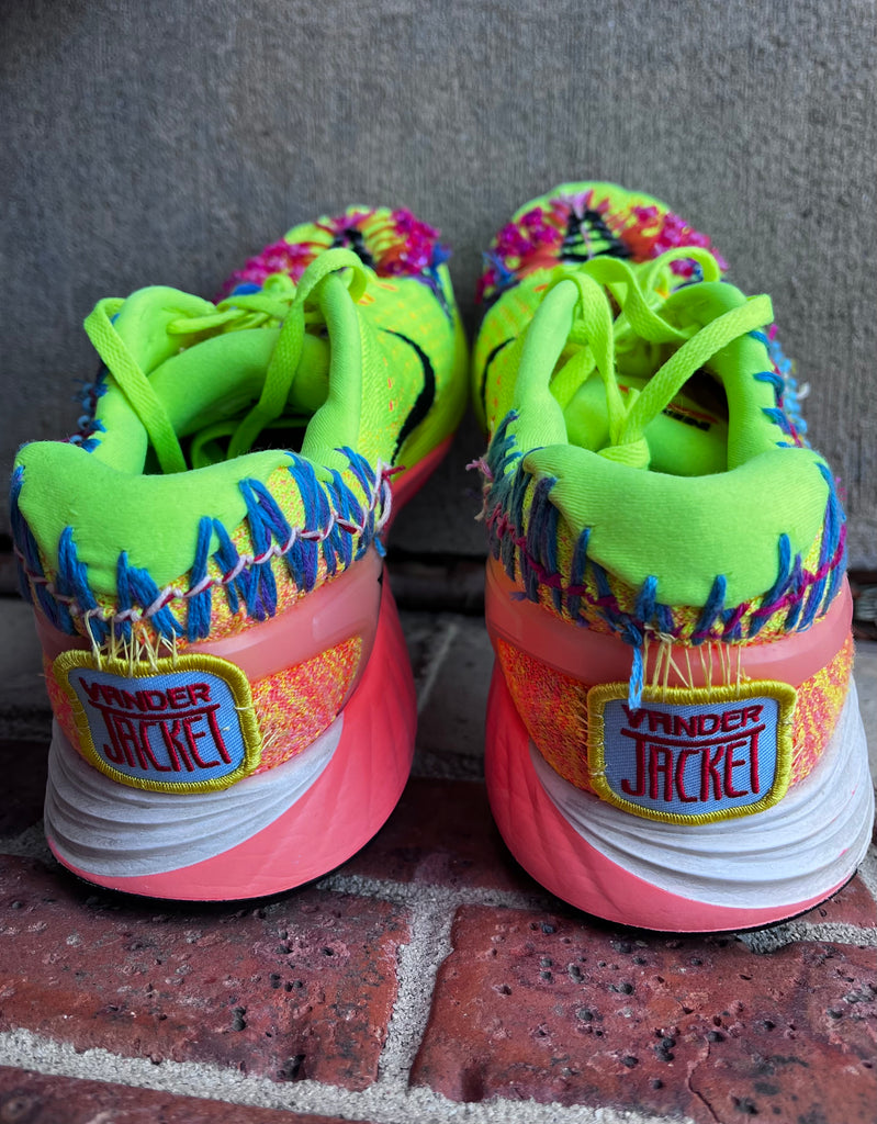 Neon Nike Lunarlon Size 9.5 - Vander Jacket | Handmade Eco-Friendly Garments Designed For Runners