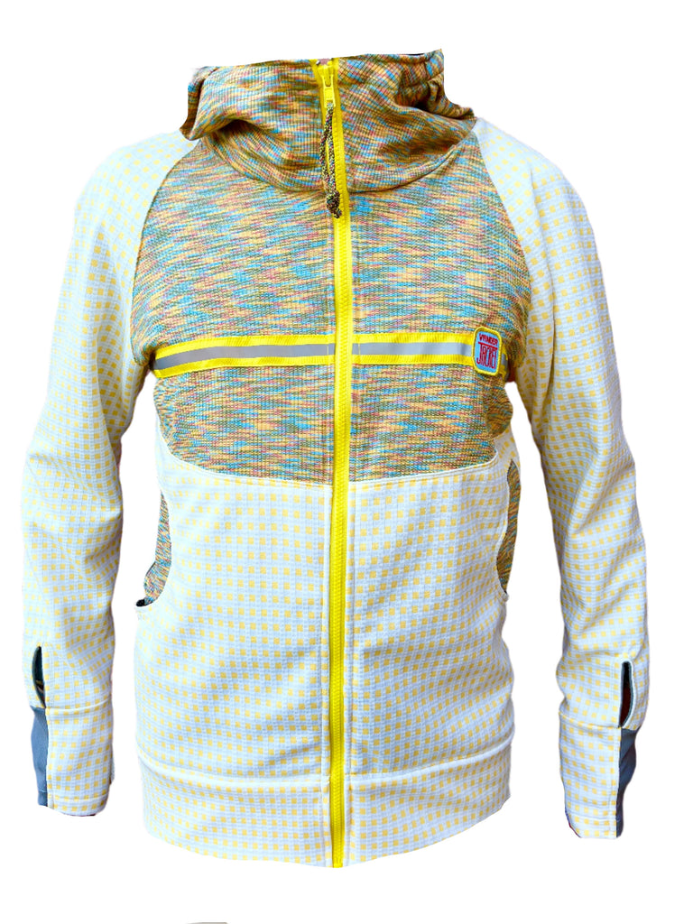 ORIGINAL 2182 Size L ReMelly'd DIA Exhibition - Vander Jacket | Handmade Eco-Friendly Garments Designed For Runners