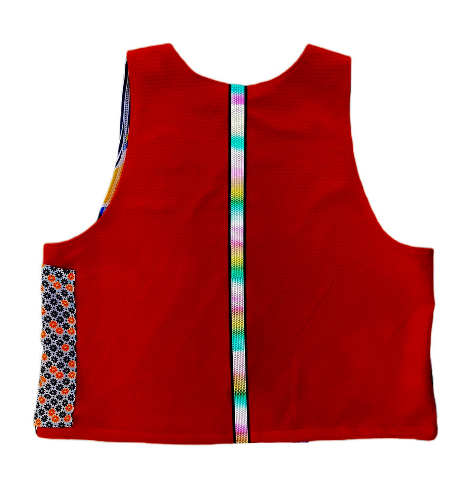 TANK Tangerine Sizes XS - Vander Jacket | Handmade Eco-Friendly Garments Designed For Runners