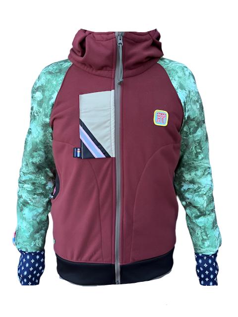 ORIGINAL 2261 Size XL ReMelly'd! - Vander Jacket | Handmade Eco-Friendly Garments Designed For Runners