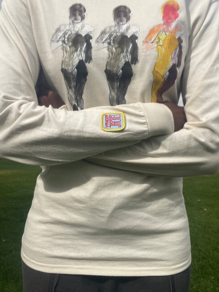 SOUL RUNNER Long Sleeve T-Shirt Sizes XS-XL - Vander Jacket | Handmade Eco-Friendly Garments Designed For Runners