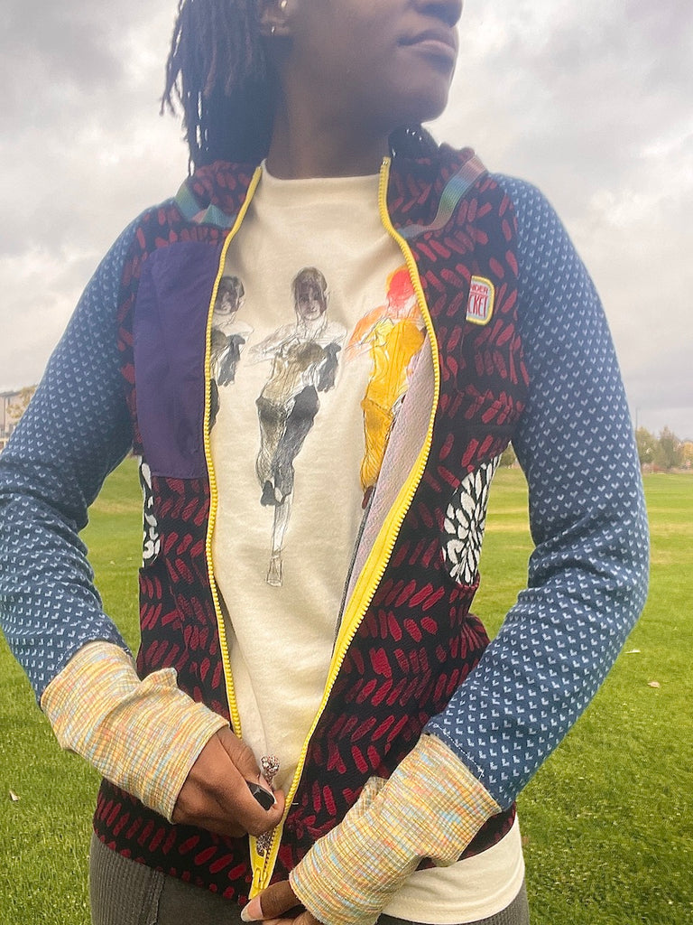 SOUL RUNNER Long Sleeve T-Shirt Sizes XS-XL - Vander Jacket | Handmade Eco-Friendly Garments Designed For Runners