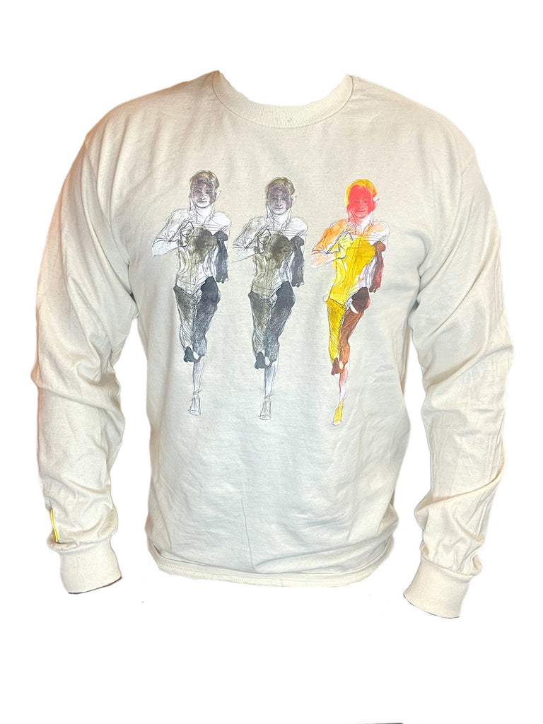 SOUL RUNNER Long Sleeve T-Shirt Sizes XS-XL - Vander Jacket | Handmade Eco-Friendly Garments Designed For Runners