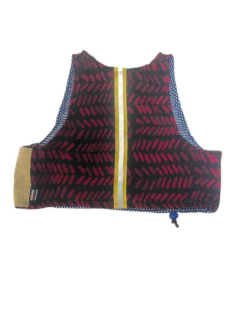 TANK Dotted Dash Size XXS - Vander Jacket | Handmade Eco-Friendly Garments Designed For Runners