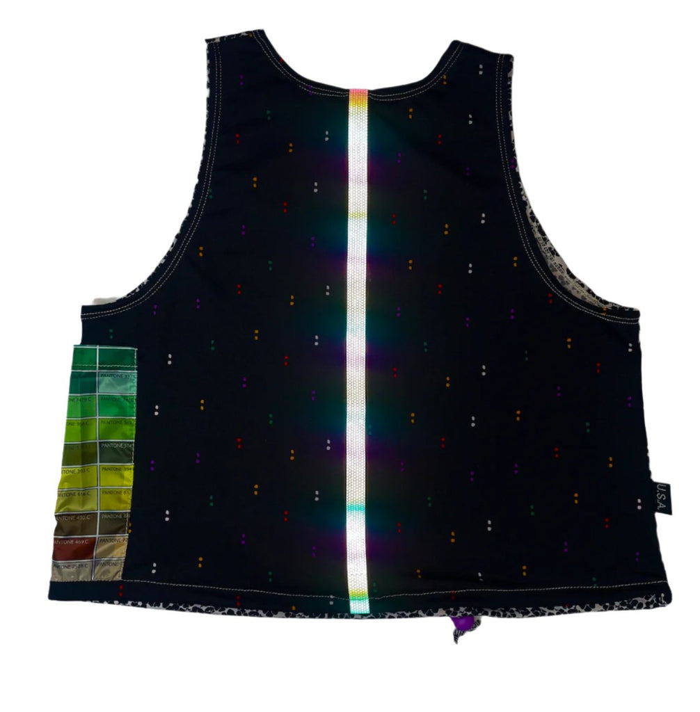 TANK Viola Size XS - Vander Jacket | Handmade Eco-Friendly Garments Designed For Runners