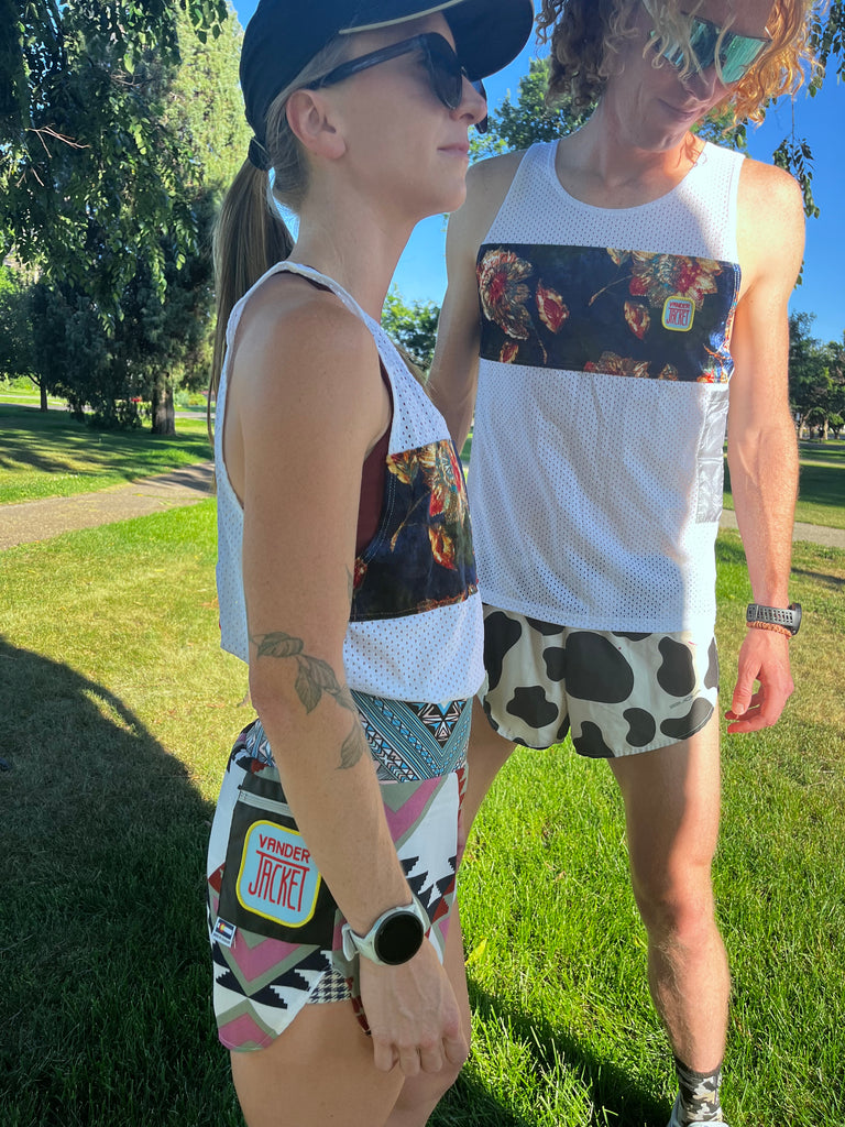 SINGLET Endurance Sizes XS,S, L, XL - Vander Jacket | Handmade Eco-Friendly Garments Designed For Runners