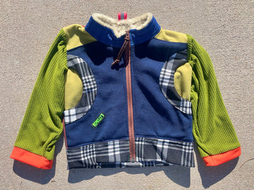 KIDS Turtle, Age 5-8 - Vander Jacket | Handmade Eco-Friendly Garments Designed For Runners