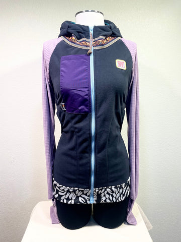 Globe Amaranth, Size XL - Vander Jacket | Handmade Eco-Friendly Garments Designed For Runners