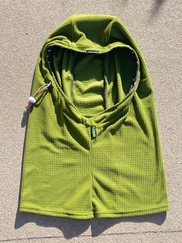 Green Balaclava - Vander Jacket | Handmade Eco-Friendly Garments Designed For Runners