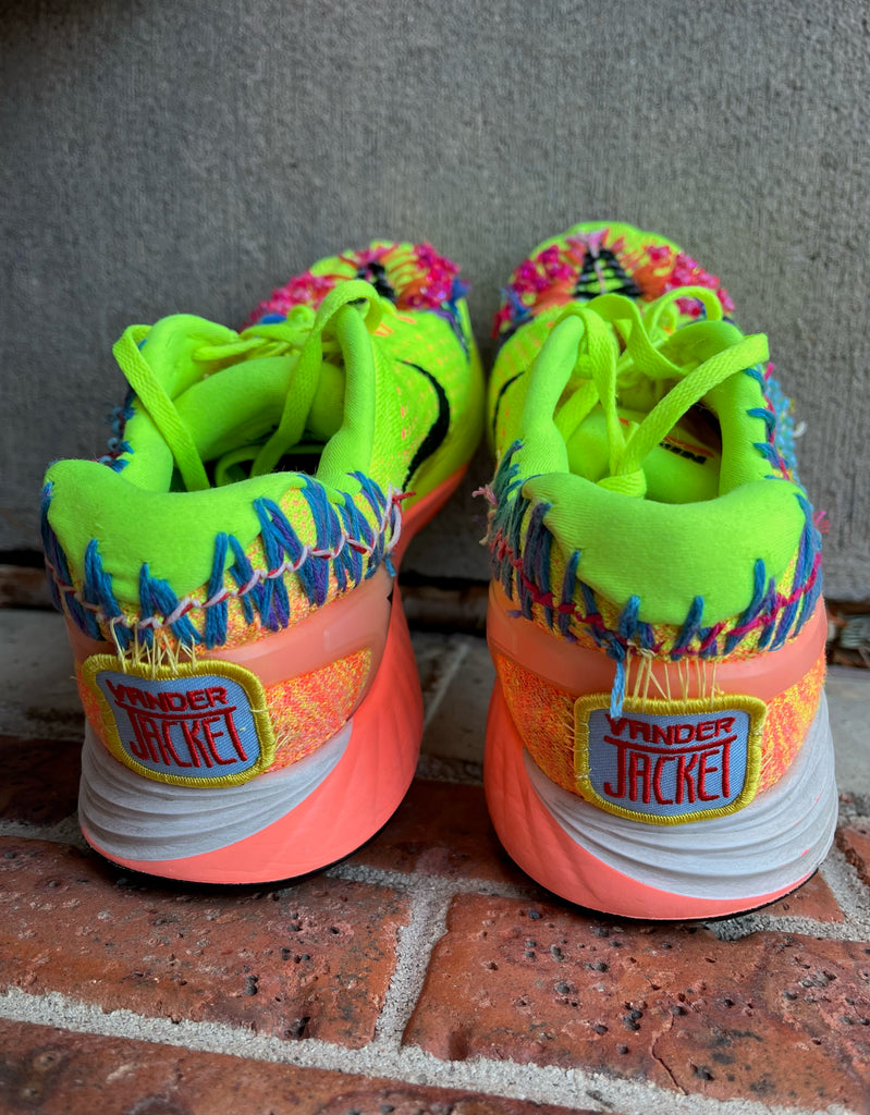Neon Nike Lunarlon Size 9.5 - Vander Jacket | Handmade Eco-Friendly Garments Designed For Runners