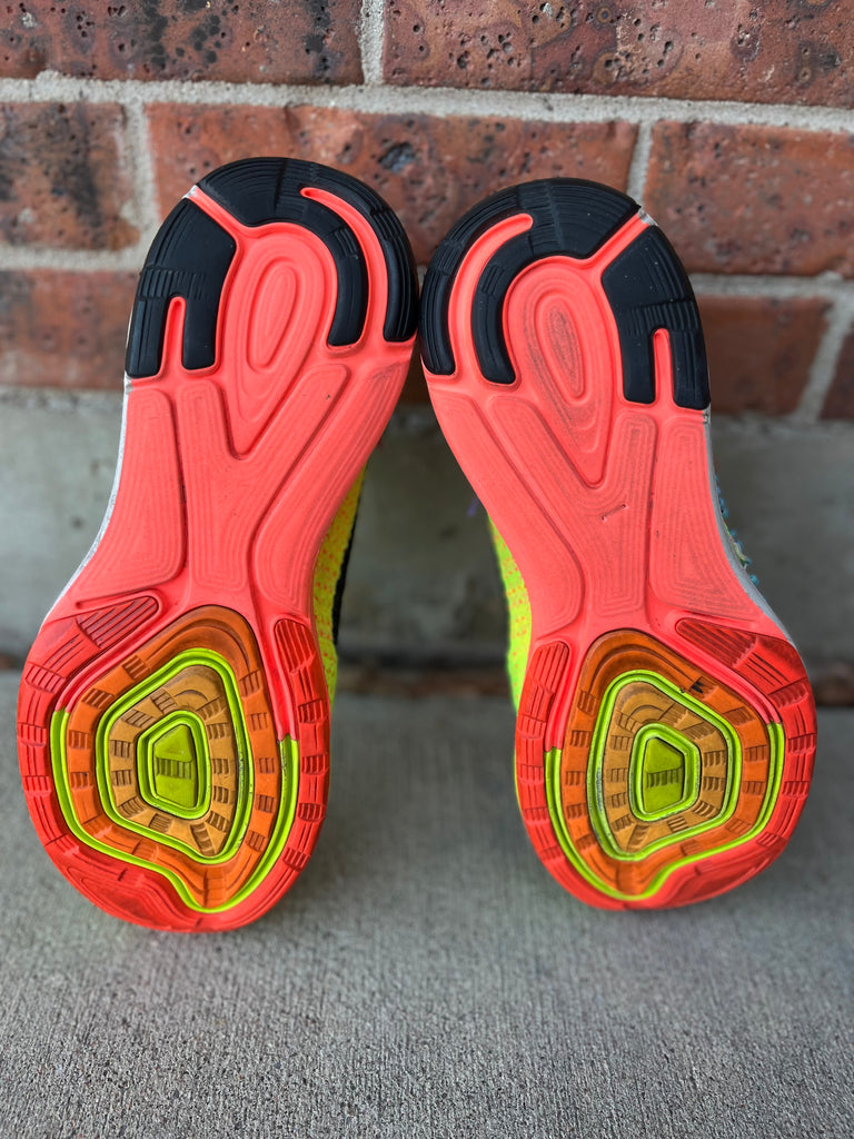 Neon Nike Lunarlon Size 9.5 - Vander Jacket | Handmade Eco-Friendly Garments Designed For Runners