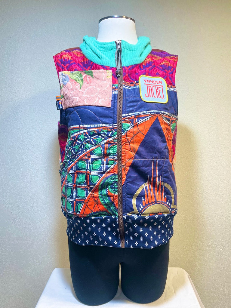 ORIGINAL VEST 2284, Size M - Vander Jacket | Handmade Eco-Friendly Garments Designed For Runners