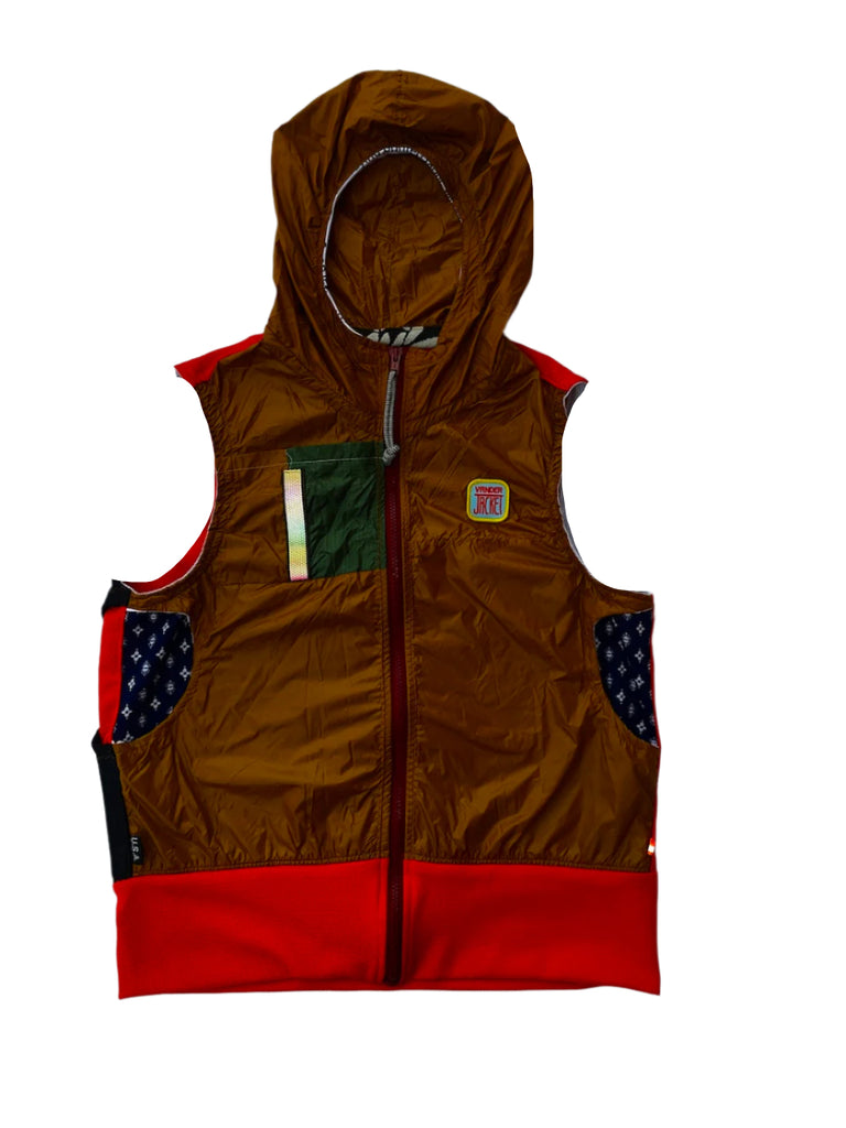 VEST 2278 Size M - Vander Jacket | Handmade Eco-Friendly Garments Designed For Runners